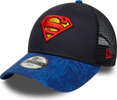 Produktbild von New Era Kinder 9Forty Trucker Mesh Cap - SUPERMAN