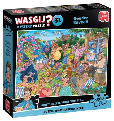 Produktbild von Wasgij Mystery 31 - Die große Geschlechtsenthüllung! (1000 Teile), 1000 Stück(e), Cartoons, 15 Jahr(e)