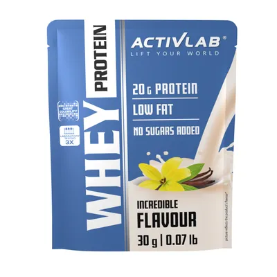 Obrázek produktu pro Activlab Whey Protein sáček syrovátkového proteinu WPC vanilková příchuť