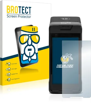 Produktbild von BROTECT Schutzglas für myPOS Carbon Schutzfolie Panzer Folie Glas Display Schutz klar