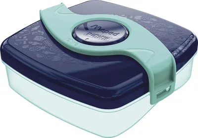 Produktbild von Maped PICNIK Brotdose ORIGINS LUNCH-BOX 0,52 l blau/türkis
