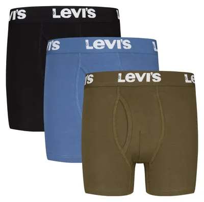 Obrázek produktu pro Levi's Kids, chlapecké boxerky, model 9l0311, balení 3 kusů, barva: černá