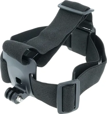 Produktbild von vhbw Kopfband kompatibel mit GoPro Hero HD 4, HD Helmet, HD 960, HD Motorsports Action-Cam, Digital-Kamera - Mit Antirutschbeschichtung, Schwarz