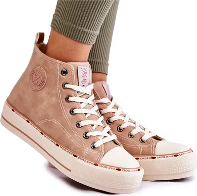 Produktbild von Damen High Aufgewärmt Turnschuhe Cross Jeans KK2R4045C Beige  38