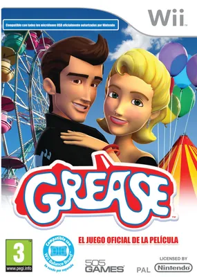 Produktbild von Halifax Grease, Wii, Nintendo Speicherkarte, Party, ITA