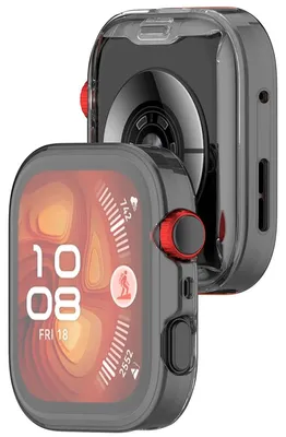 Produktbild von Schutzhülle für Huawei Watch Fit 5 Pro, Bizon Case Watch Felipe, Transparent