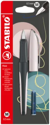 Produktbild von STABILO Füller - Flow MODERN OFFICE in pastellrose - Einzelstift - inklusive Patrone