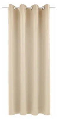 Produktbild von Ösenschal „Korus/Tom/Lia/Mia“ - DIM OUT Vorhang - Größe (HxB): 245x140cm Beige