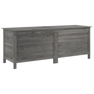 Immagine prodotto di vidaXL Cassapanca da giardino antracite 150x50x56,5 cm in legno massiccio di abete