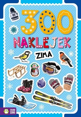 Immagine prodotto di 300 naklejek Zima - Opracowanie Zbiorowe (Stickerbuch für Kinder auf Polnisch)