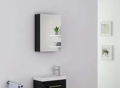 Produktbild von Spiegelschrank PATRO (schwarz)