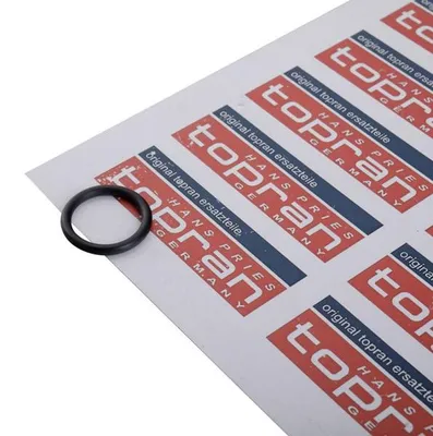 Produktbild von TOPRAN Dichtring 628 308 für VW POLO (9N) 2,7mm EPDM (Ethylen-Propylen-Dien-Kautschuk) 17,12mm 22,36mm