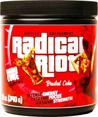 Image de American Supps Radical Riot V3 Hardcore Version-340 g Brutal Cola