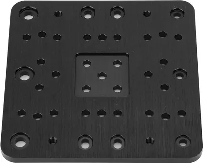 Obrázok produktu pre Eloxovaná hliníková stavebná doska Keenso s otvormi na skrutky pre CBEAM XLARGE CNC SUG PLATE ASSEMBLY, čierna, hrúbka 5 mm