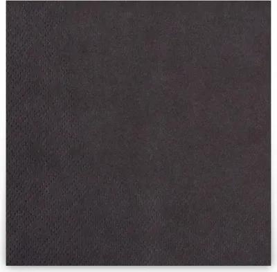 Produktbild von Cocktail-Servietten | 300 Stück | 2-lagig, 24 x 24 cm |schwarz| für jeden Anlass