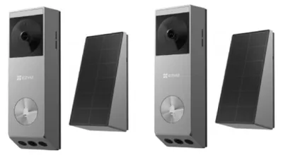 Produktbild von EZVIZ EP3x pro Video Türklingel, Solar, Akku, 2er-Set