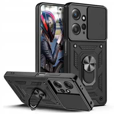 Zdjęcie produktu dla Etui Do Xiaomi Redmi Note 12 Pancerne Slide +Szkło