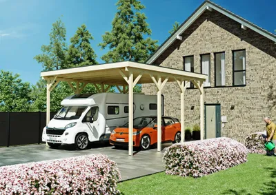 Produktbild von Wohnmobil-Carport Oakland II 6,00x6,50 m