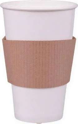 Produktbild von Becherhüllen Kraftpapier 250-300ml, 50 Stück
