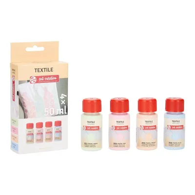 Immagine prodotto di Talens Art Creation | Textile Set 4 x 50 ml Pastello