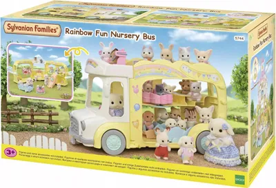 Produktbild von Sylvanian Families 5744, Bus, 3 Jahr(e), Mehrfarbig