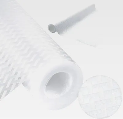 Produktbild von 44x600cm Schubladenmatte, Transparent Antirutschmatte Schubladen Eva Schubladenauskleidung Wasserdichtem Kühlschrankauskleidungen, Kühlschrankmatte für Küchenschränke/Schubladen/Schrank