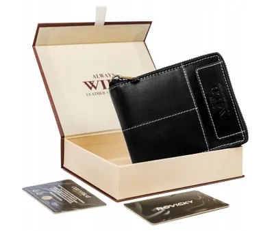 Obrázek produktu pro Always Wild Pánská kožená peněženka Tamboura černá One size