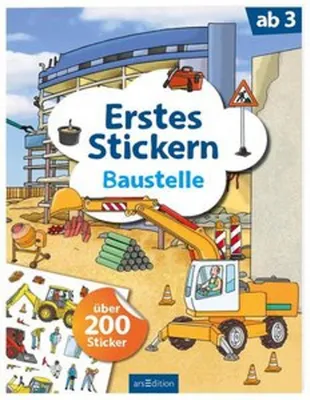 Produktbild von Erstes Stickern Baustelle