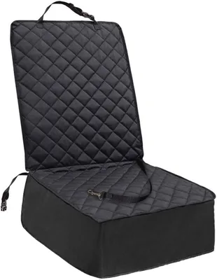 Produktbild von Autositzbezug für Hunde, geeignet für kleine und mittlere Hunde, wasserdicht und robust für den Vordersitz