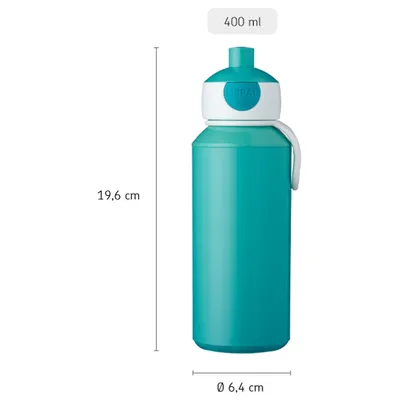Image de Mepal Campus pop-up trinkflasche pop-up campus 400 ml - forest friends 64 x 70 x 184 107410065408