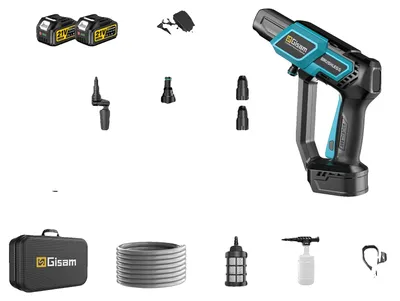 Immagine prodotto di Idropulitrice, senza fili, alta efficienza, con 2 batterie