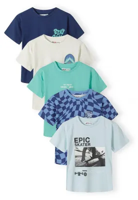 Produktbild von Minoti T Shirt Baumwolle Dunkelblau Gr. 122 für Jungen