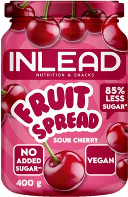 Produktbild von Inlead Fruit Spread (400g) Sour Cherry - Funktionelle Lebensmittel - Superfoods