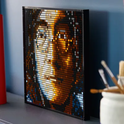 Produktbild von LEGO 31198 Art The Beatles Set, Poster für Sammler, Wanddekoration, DIY Puzzle für Erwachsene