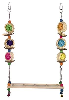Produktbild von Nobby Käfigspielzeug Leiterschaukel mit Glöckchen