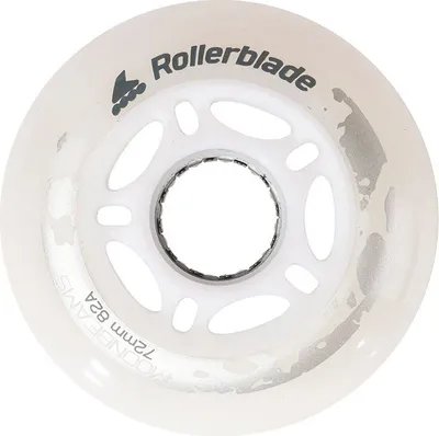 Immagine prodotto di Rollerblade Moonbeams LED Ruote 72/82A Bianco 4