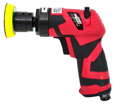 AWTOOLS Pneumatische Exzenterschleifmaschine 50 mm 20.000 U/min mit Winkelfunktion