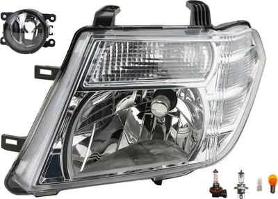 Produktbild von Scheinwerfer passend für Nissan Pathfinder R51 01/10- H4 L + Nebel +Leuchtmittel 260605X10B 8200074008 6202E1 00006202E1 6710027 0000620639 620 Johns