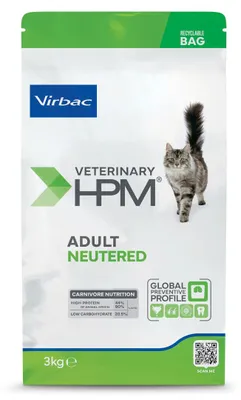 Zdjęcie produktu dla Virbac Adult Neutered Cat 3kg Sucha Karma Weterynaryjna Dla Kotów Dorosłych Po Kastracji