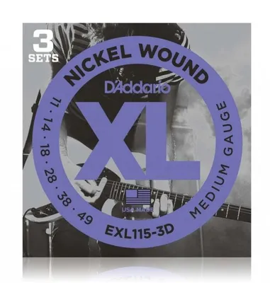 Produktbild von D'Addario EXL115-3D