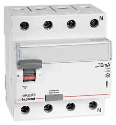 Image de Legrand FI-SCHALTER 40A 4P 30MA AC (411708 TX3)