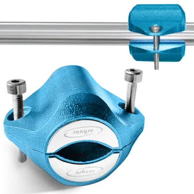 Image de Ronyse - Adoucisseur d'eau magnétique - Adoucisseur d'eau professionnel magnétique - Détartrant eau conduite - Bleu - Anti calcaire