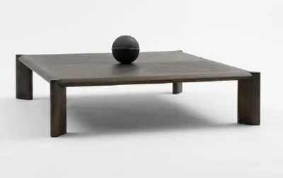 Immagine prodotto di Tavolino da salotto in stile moderno, in legno marrone, nuovo