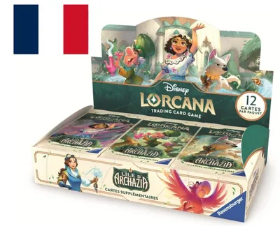 Immagine prodotto di DISNEY - Lorcana - Mazzo da 24 bustine (booster) - Capitolo 7 - Versione francese