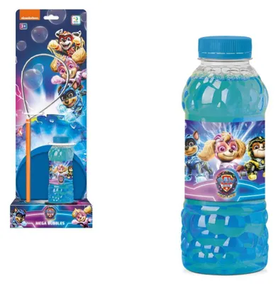 Immagine prodotto di Set per bolle di sapone Paw Patrol + ricarica da 0,45 L su cartoncino 15x42x12 cm
