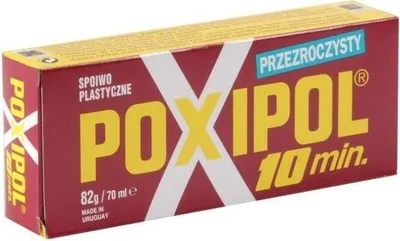 Image de POXIPOL - adhésif transparent à deux composants, 16g/14ml