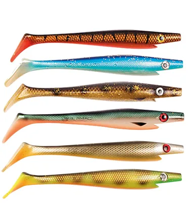 Produktbild von Strike Pro Pig Shad 26cm 134g - Gummifisch, Farbe:Blue Herring
