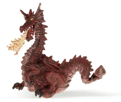 Produktbild von Papo Feuerspeiender Drache, Rot, Sammelfigur, Film & TV-Serien, 435 g
