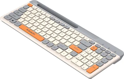Obrázek produktu pro K100 2.4G bezdrátová klávesnice 100 kláves BT s duálním režimem Mechanická klávesnice Dobíjecí ultra tenká klávesnice s držákem telefonu pro počítač/PC