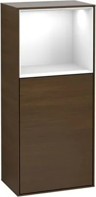 Produktbild von Villeroy & Boch V&B Seitenschrank FINION 418x936x270 Ans li Reg gls wh/Wln Ve